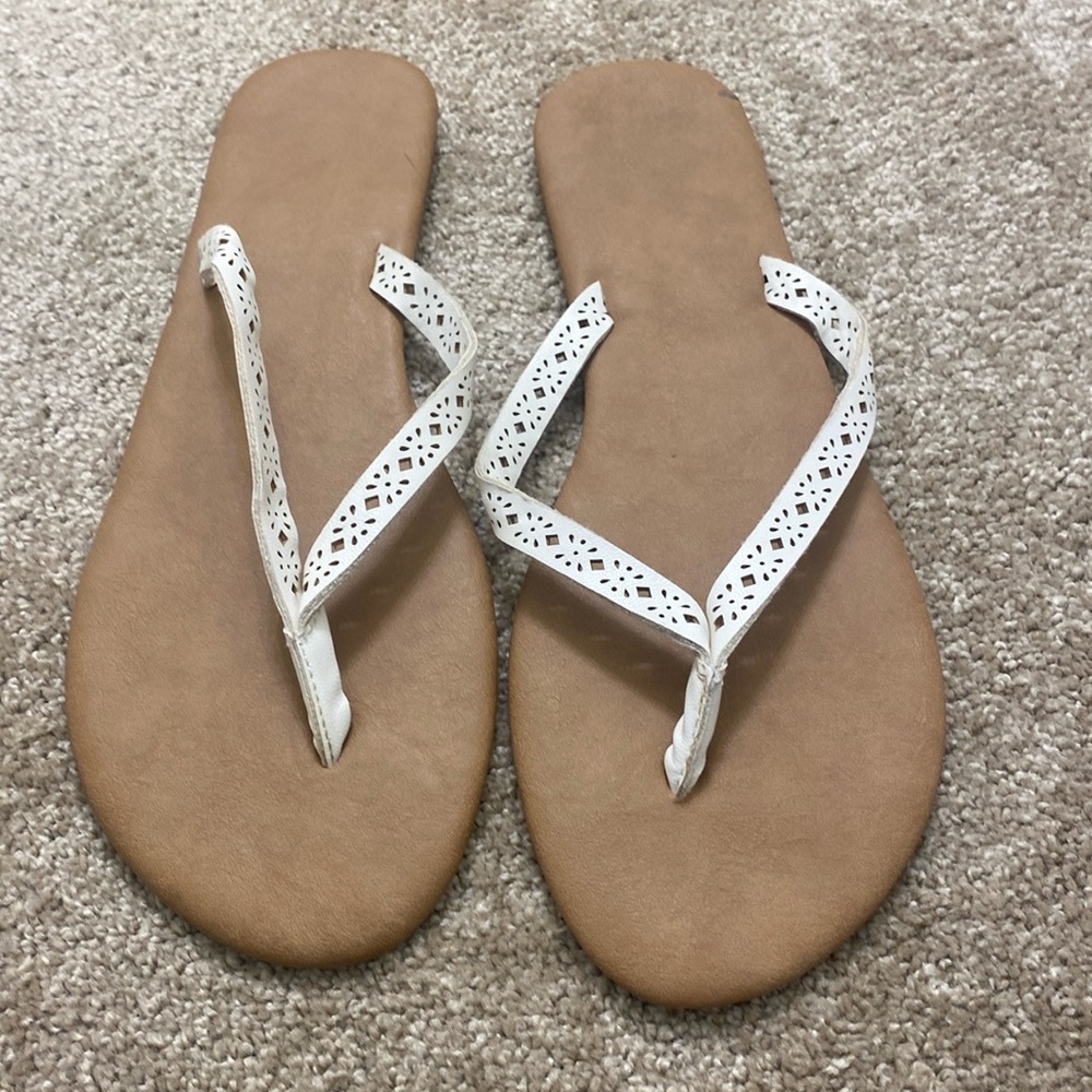 White Sandals - Picture 1 of 2